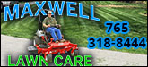 Maxwell Lawn Care, LLC Sponsorship Banner
